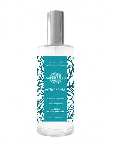 Parfum d'Ambiance Acropora - Corail Collection - Parfum des Iles 100 ml
