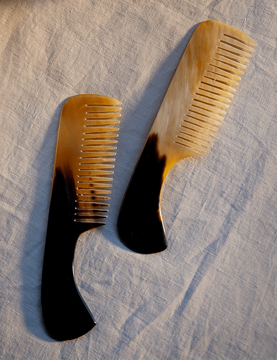 Peigne En Corne, Peigne En Corne De Buffle En Corne Entière Africaine,  Peigne Pour Cheveux De Coiffure En Queue De Poisson De [1642] - Cdiscount