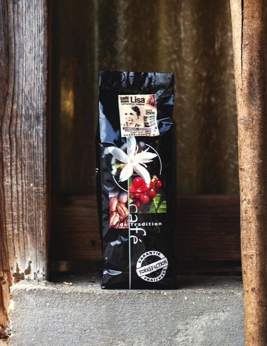 Sac de café bonifieur Man Lisa 250 gr - Guadeloupe