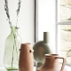 vase en verre soufflé organique 13x30 cm - Madam Stoltz