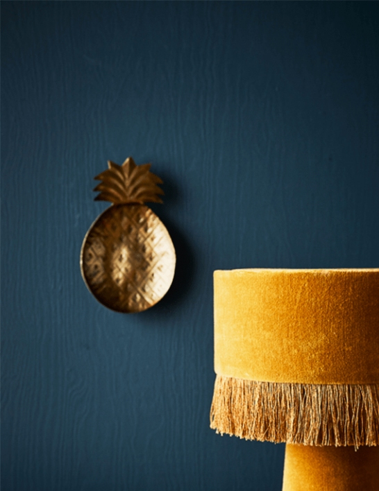 Plateau ananas Madam Stoltz - doré © Madam Stoltz