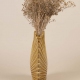 Vase feuille en grès Madam Stoltz - moutarde © Christine Picard