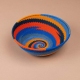 Le bol zoulou. Voltage en fil téléphonique surcyclé Ø 16 cm Artisanat d'Afrique du Sud - AS'ART