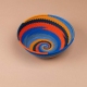 Le bol zoulou. Voltage en fil téléphonique surcyclé Ø 16 cm Artisanat d'Afrique du Sud - AS'ART