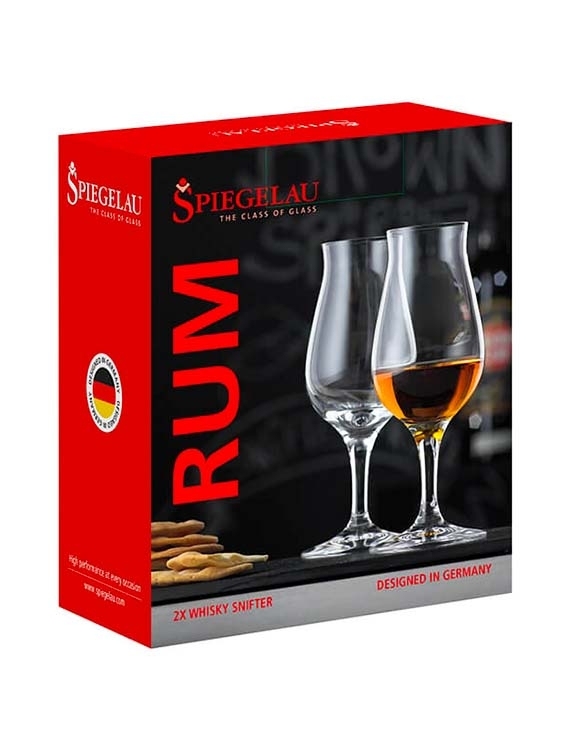 Le set de 2 verres de dégustation Whisky Snifter pour Rhum