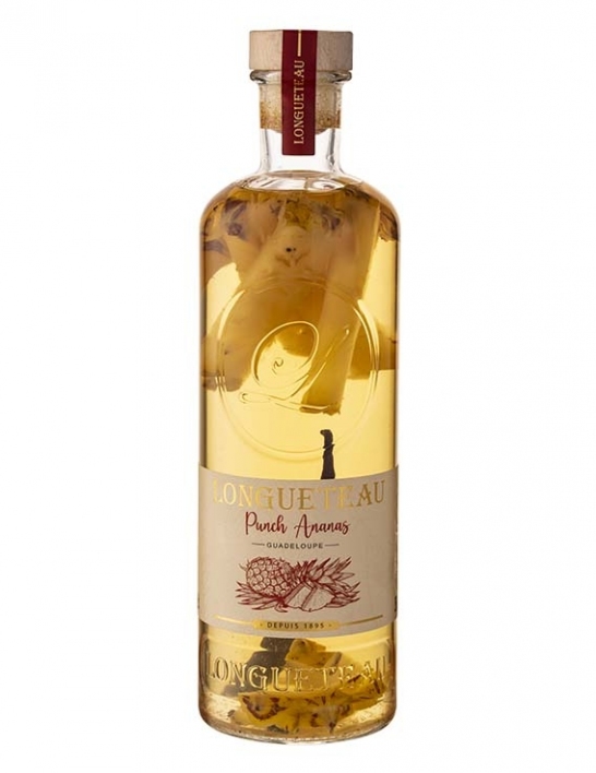 Bouteille du Punch Ananas 25° Longueteau