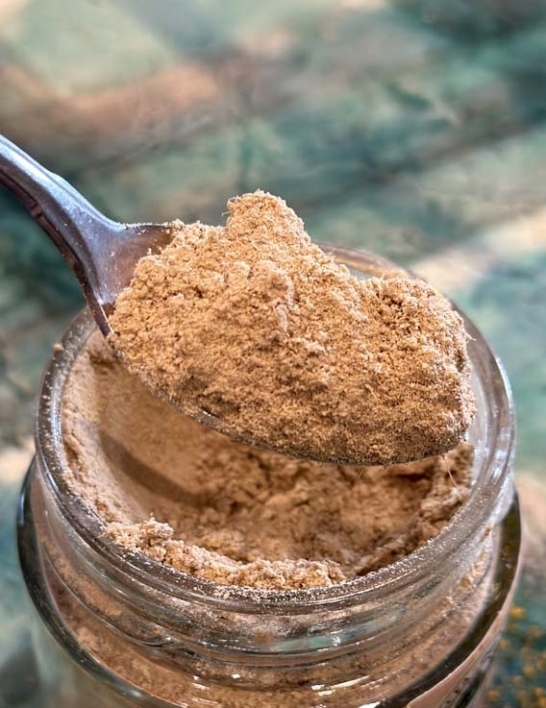 Poudre de gingembre créole de Guadeloupe artisanale