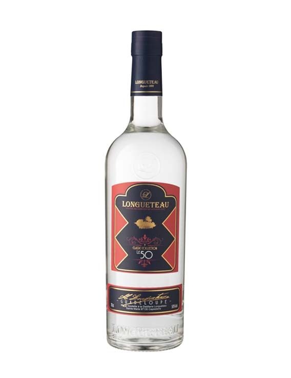Rhum Blanc 50° Longueteau Pure Canne , 70 cl