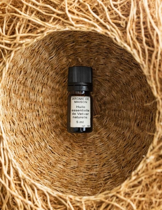 Huile essentielle de vétiver 5 ml de Madagascar - Arôme de Maison