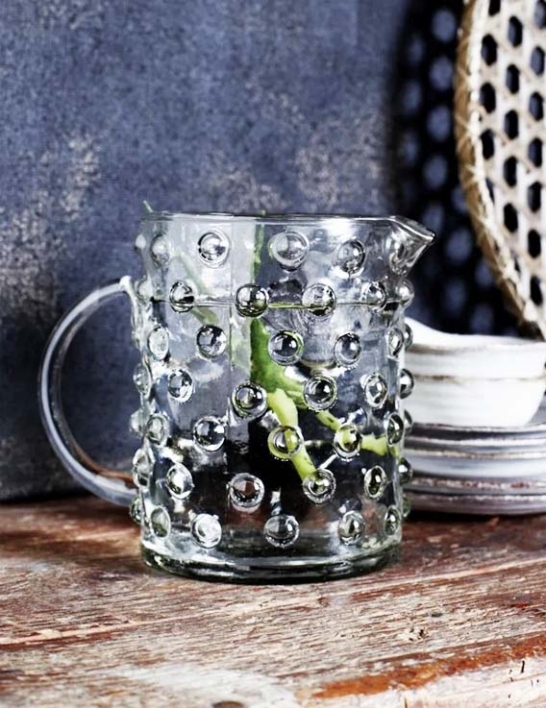 Carafe Bulles - transparent neutre