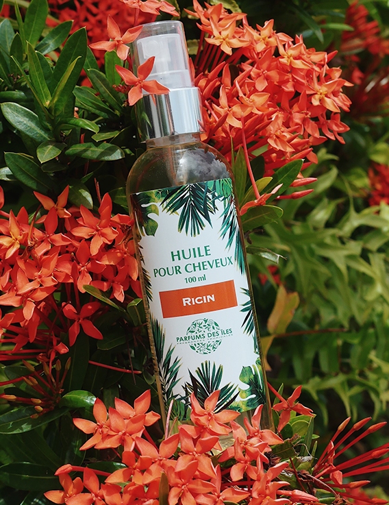 Huile végétale de ricin 100 ml - Parfums Des Îles