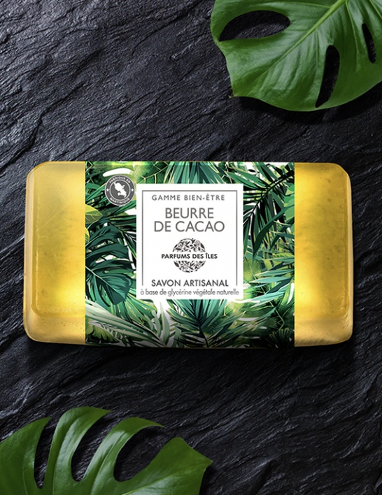 Savon au Beurre de Cacao 100 g - Parfums des Îles