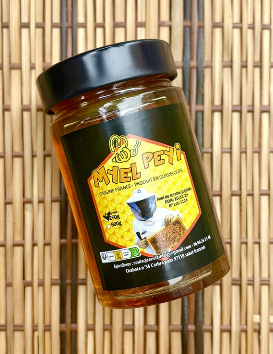 Miel de Surette de Guadeloupe Médaille d'Or 2025 250 g Myel Péyi Gwada