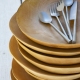 L'assiette en bois de manguier Ø 20,5 x 4 cm - Be Home