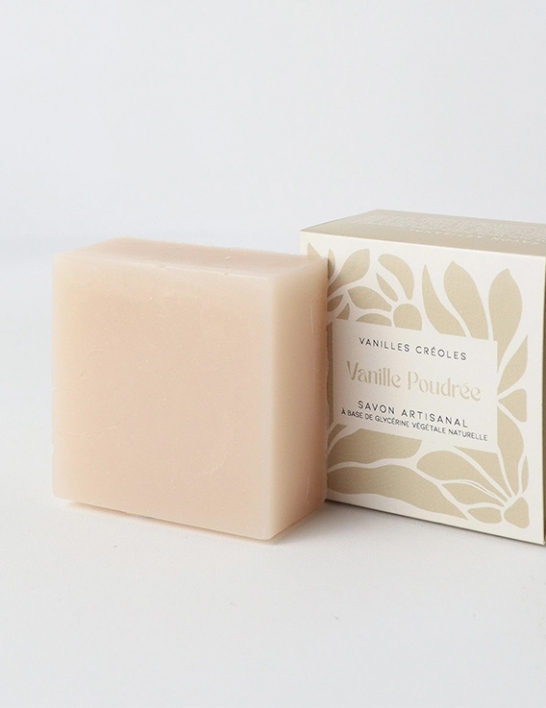 Savon Corps Vanille Poudrée 100 g – Parfums des Îles