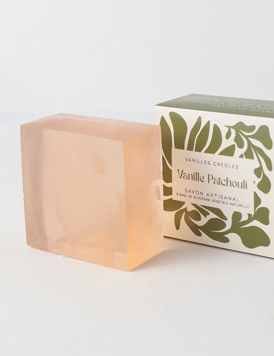 Savon Corps Vanille Patchouli 100 g – Parfums des Îles