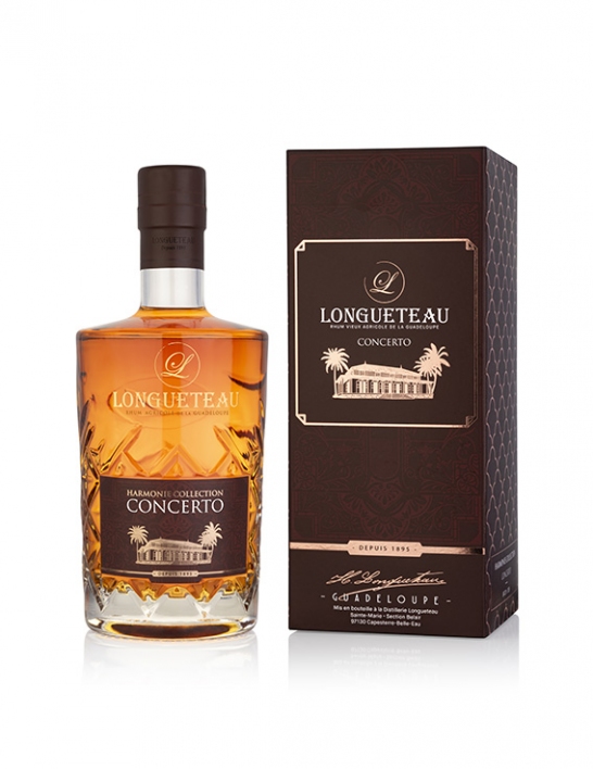 Longueteau Concerto Rhum Très Vieux Batch 9 70 cl -Collection Harmonie