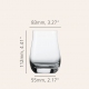 Dimensions du Single Barrel 38 cl de Spiegelau