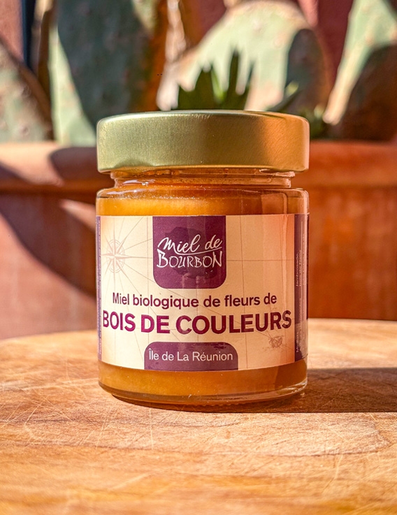 Miel de Forêt "Bois de couleurs" BIO 180 g La Réunion - Miel de Bourbon