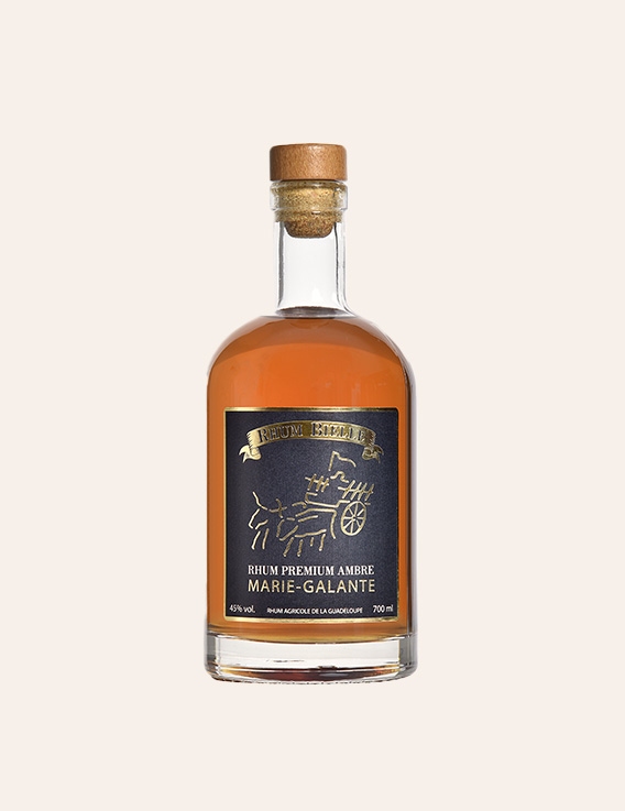 Bielle - Rhum Ambré Premium - 45° - 70 cl - Marie-Galante