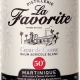 La Favorite Rhum Blanc - Coeur de Canne - 50° - Etiquette