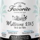 La Favorite Brut de Fût - 8 ans - Millesime 2015 51,9° - 70 cl - AOC Martinique