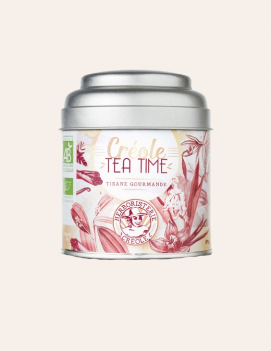 Tisane d'atoumo parfumée Cannelle Vanille BIO et son bol fumant