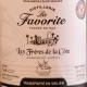La Favorite x Les Frères de la Côte Éd 2023 Cuvée n°2 : étiquette