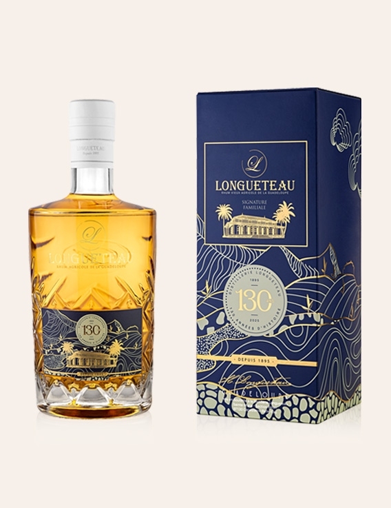 Bouteille 70 cl et Étui Longueteau Signature Familiale 130 ans
