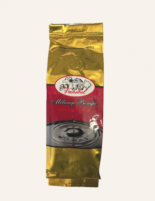 Vanibel Café - Mélange Bonifié - 100% Arabica Moulu - 250 g - Guadeloupe