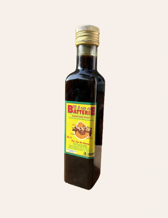 Sirop Batterie Moysan Marie-Galante en bouteille de 25 cl - Guadeloupe