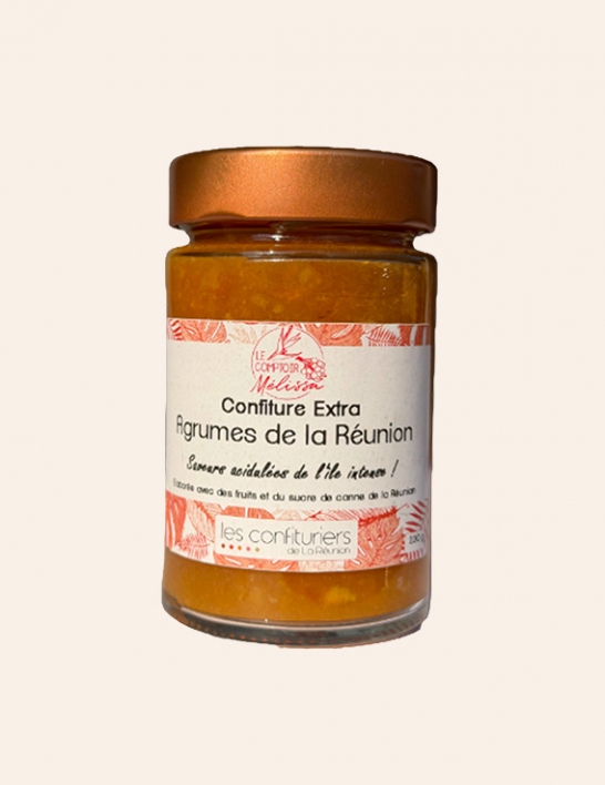 Confiture Agrumes Le Comptoir de Mélissa – Extra de La Réunion | 230 g