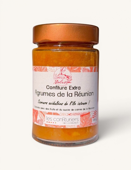 Confiture Agrumes Le Comptoir de Mélissa – Extra de La Réunion | 230 g