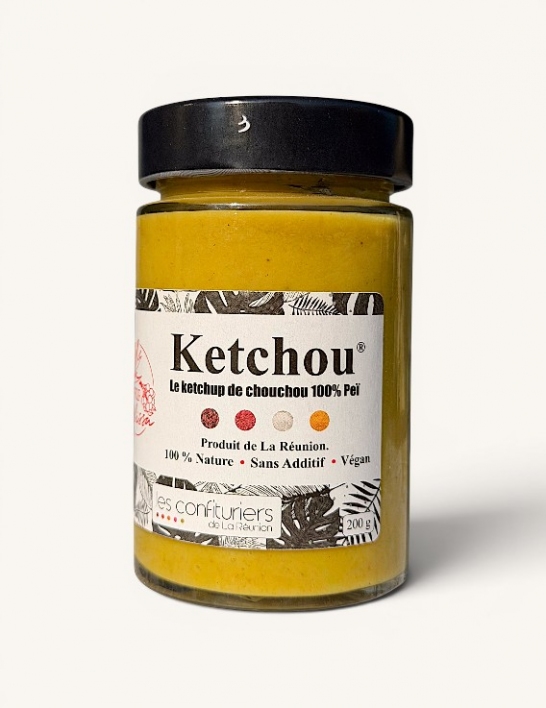 Ketchou Le Comptoir de Mélissa – Condiment au chouchou de La Réunion | 200 g