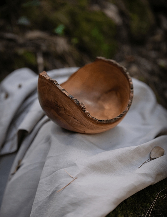 Pièce unique en bois de Sapotille - D. Grandisson © Christine Picard