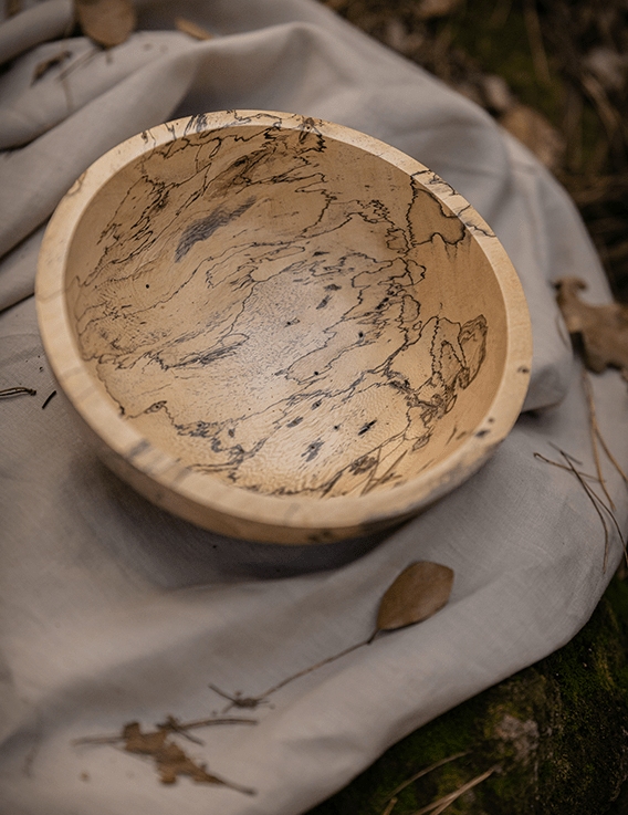 Vide poche en bois de Tamarin - D. Grandisson © Christine Picard