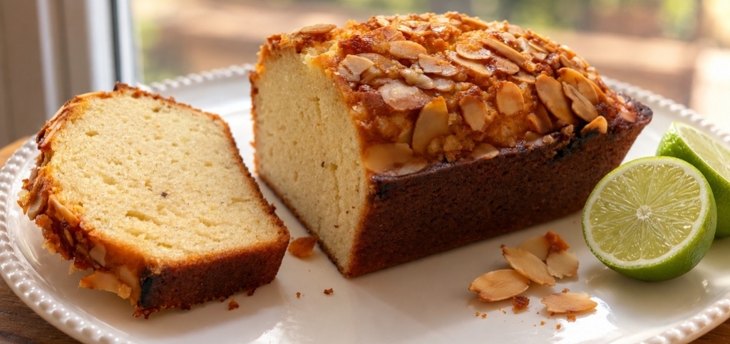 Cake au skyr et citron vert aux parfums des Antilles